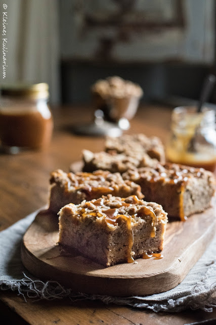 Bananen-Walnuss-Kuchen mit Streuseln - Kleines Kulinarium