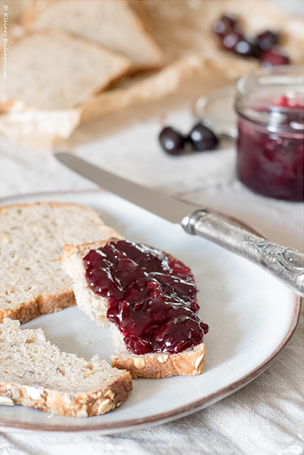 Sauerkirschmarmelade ohne Gelierzucker! - Kleines Kulinarium