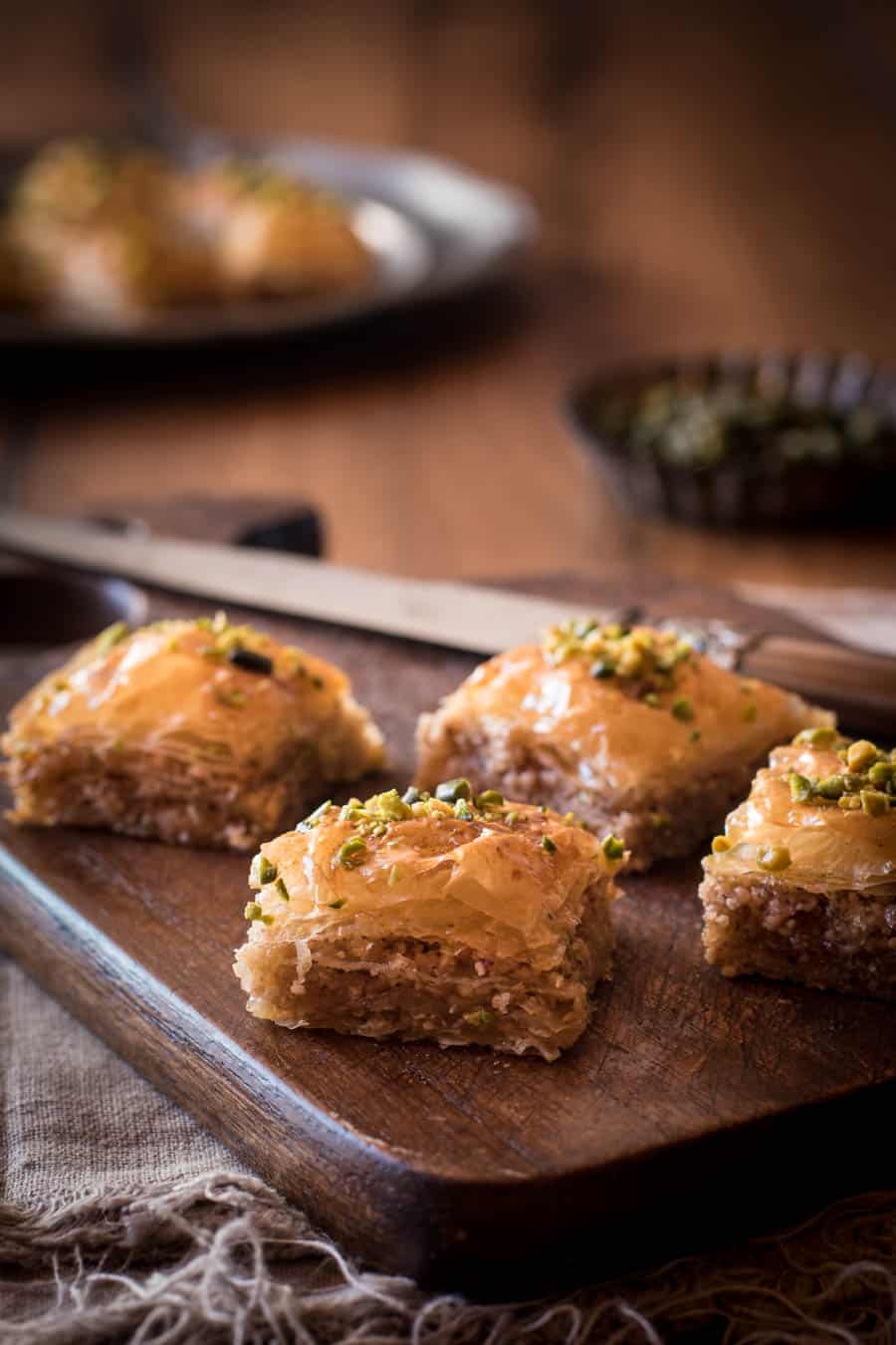 Baklava ein türkisches Gebäck - Kleines Kulinarium