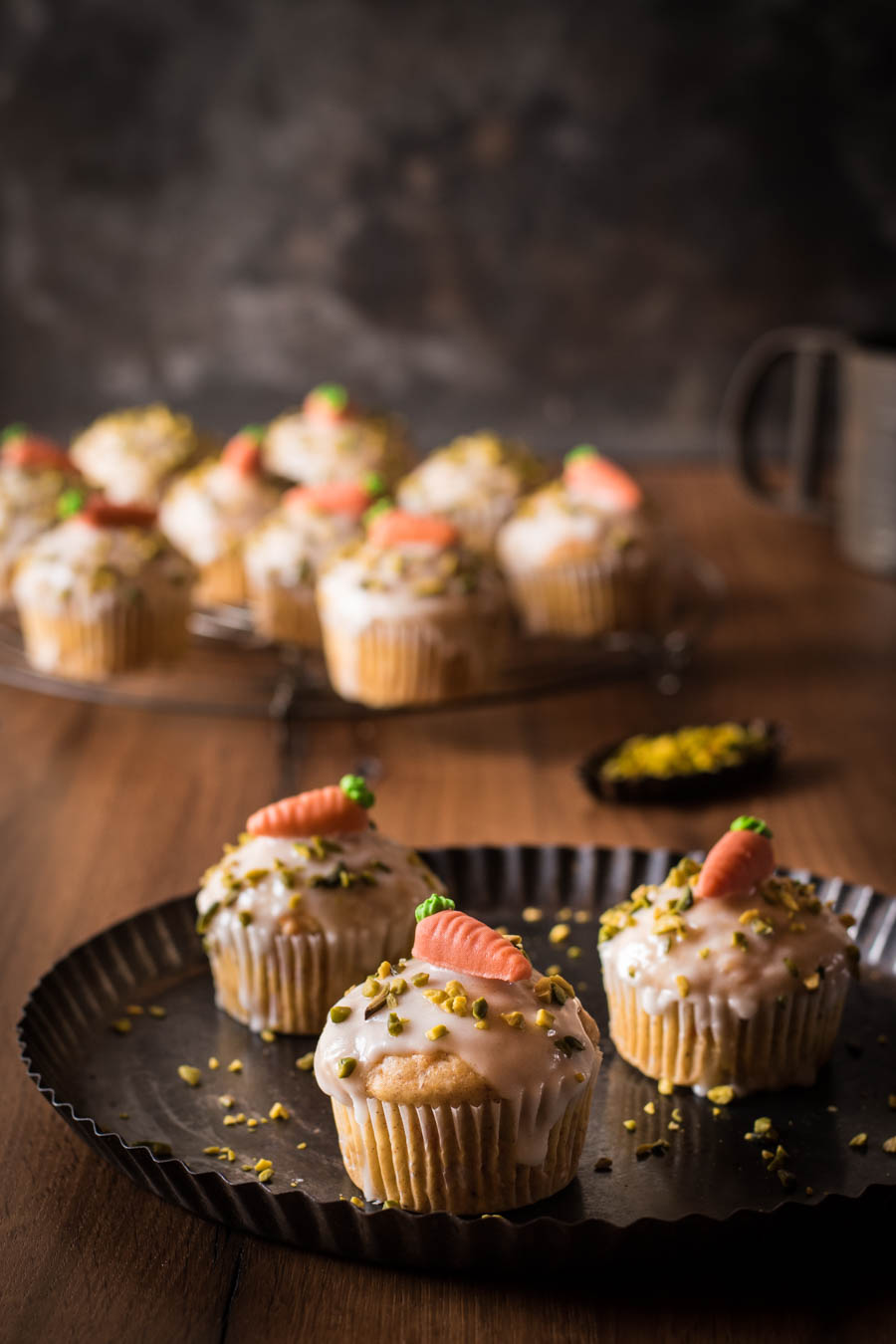 Rübli Muffins Karottenkuchen auf die Hand - Kleines Kulinarium