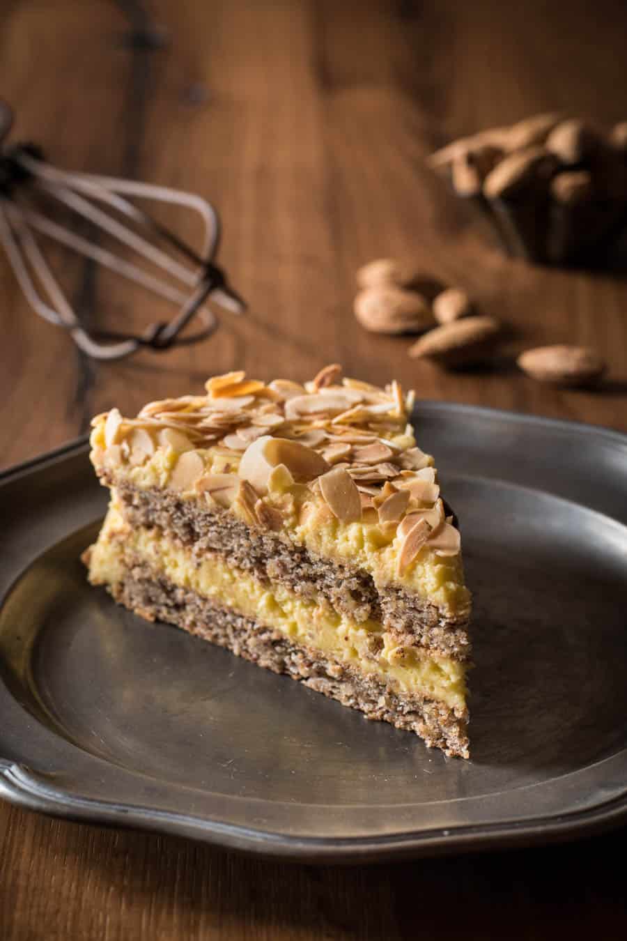 Schwedische Mandeltorte zum Dahinschmelzen - Kleines Kulinarium