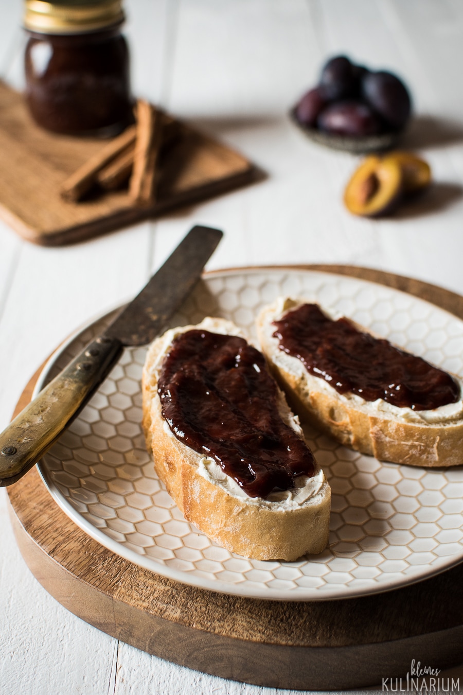 Zwetschgenmus im Ofen gebacken - Kleines Kulinarium