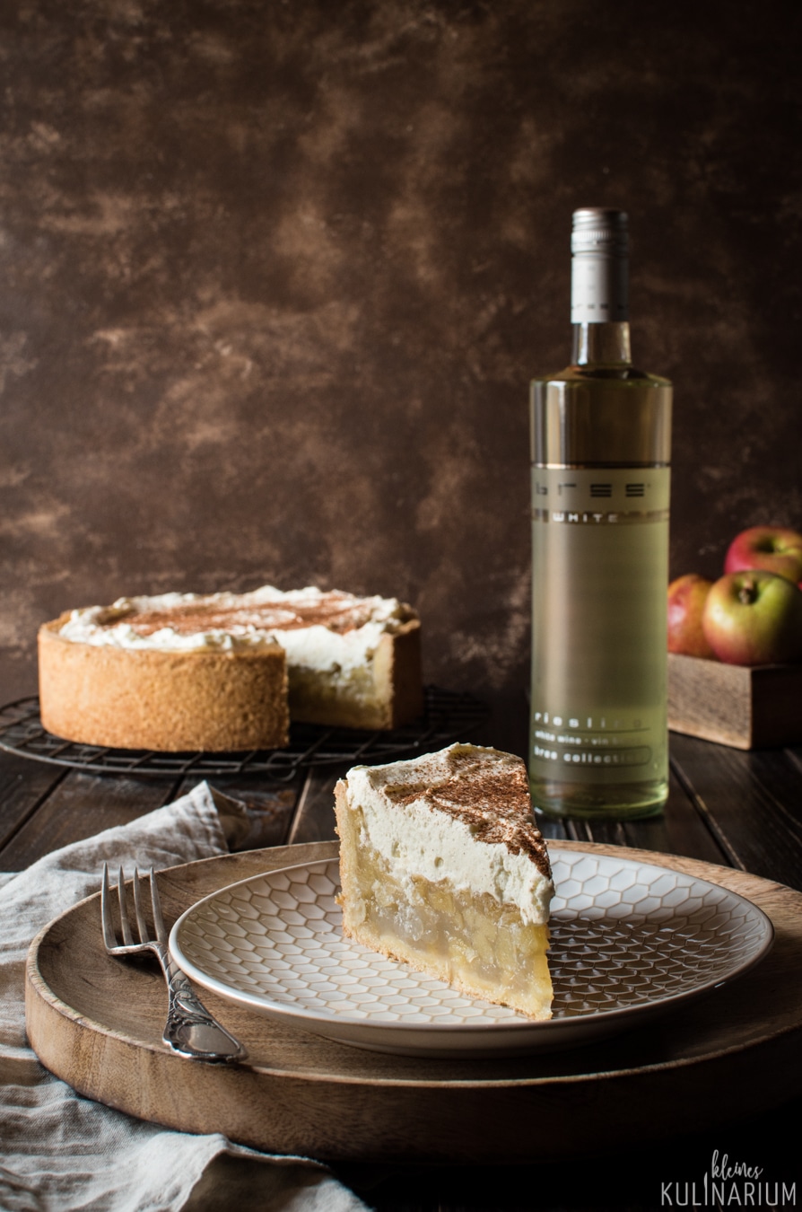 {WERBUNG} Apfel-Wein-Torte mit BREE Wein - Kleines Kulinarium