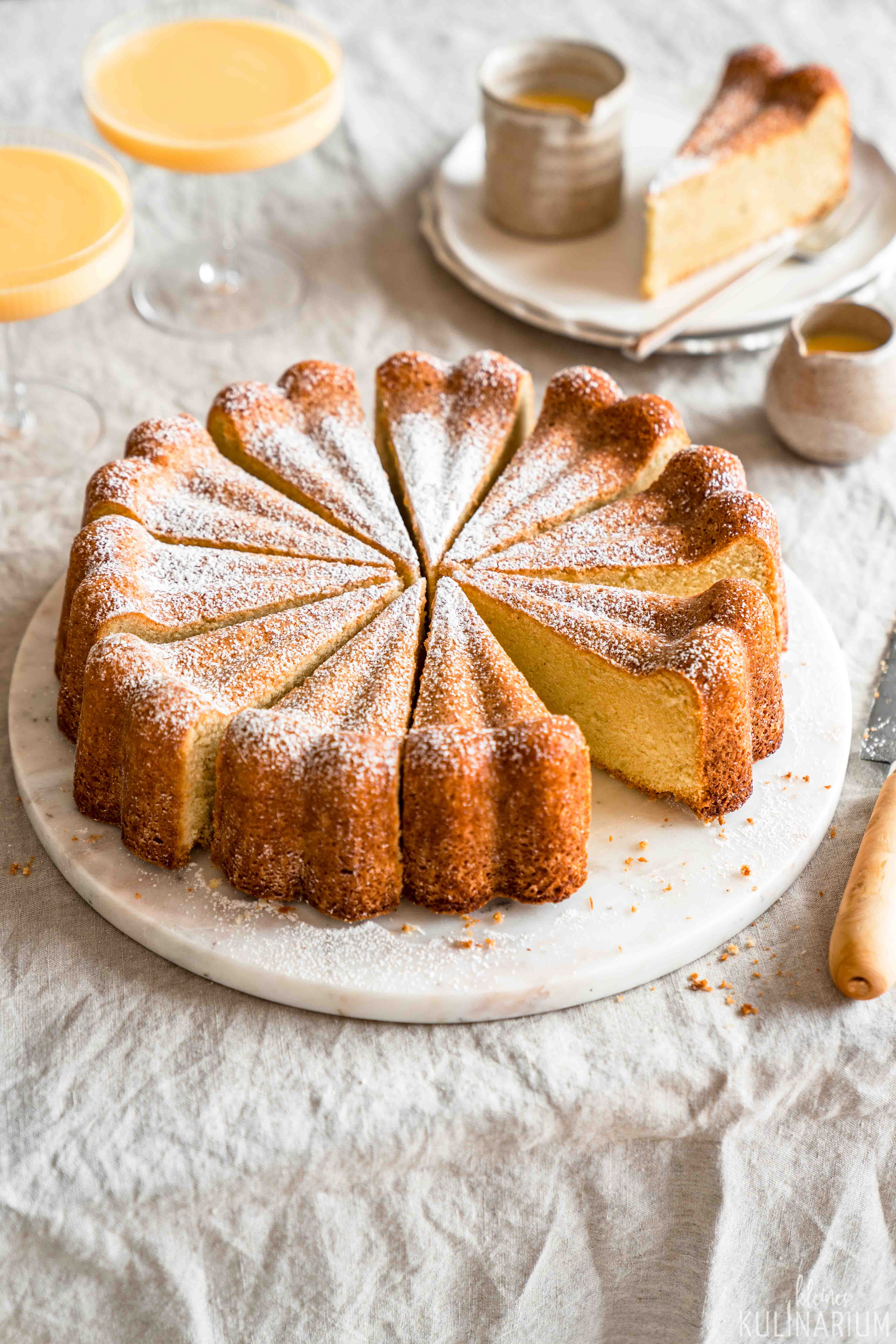 Saftiger Eierlikörkuchen ohne Chichi - Kleines Kulinarium